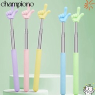 CHAMPIONO Teaching Pointer, Stainless Steel Telescopic Rod Finger Reading Sticks, Professional Finge