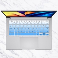 Silicone Keyboard Cover Protector For 2022 Asus Zenbook 14 OLED 2022 UX3402 UX3402ZA UM3402YA UM3402 YA UX UM3402 ZA Laptop