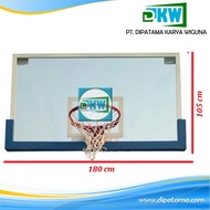 Papan Pantul Ring Basket Akrilik 15mm 105x180 RP-2