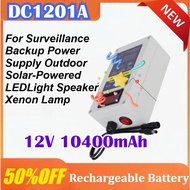 New 10400mAh for LED Toys Inflatable Clothes with Charger 12V 10Ah Battery 18650 Lithium Rechargeabl