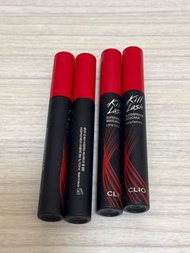 Clio kill lash mascara  睫毛膏x4