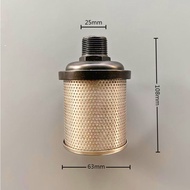 Pneumatic Diaphragm Pump Accessories Muffler QBYK Metal Plastic Stainless Steel Muffler BQG/ARO Muff