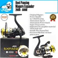 Reel Pancing Maguro Xpander 2000-6000 121Bearing Power Handle -