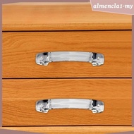 [AlmenclaabMY] Acrylic Cabinet Handle, Cupboard Handle, Kitchen Drawer Handle, Cabinet Handle with Fixing Screws, Handle, Drawer Handle