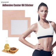 SIY  1Pcs Castor Oil Pack Wrap Castor Oil Packs Sticker Kit For Liver Detox Absorbent Self-Adhesive Castor Oil Wrap Cotton Pads n