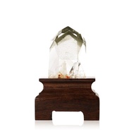 【正佳珠寶】綠幽靈 頂級異象金字塔水晶柱 315.4g 綠幽靈水晶球