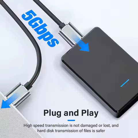 External Hard Drive Data transfer Cable USB A 3.0 To Micro B For Samsung Toshiba Seagate WD HP HDD S