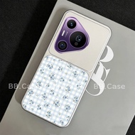 In Stock Phone Case Huawei Pura 90s Pro Max Pura90s Pro Max New Fresh Retro Fashion Checkered Blue F