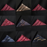 Men's Suit Pocket Square Square Square Scarf Men's Shirt Handkerchief Chest Scarf Small White Formal