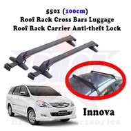 5501 (100cm) Car Roof Rack Roof Carrier Box Anti-theft Lock Cross Bar Roof Bar  Cross Bar Roof Bar Rak Bumbung  - INNOVA