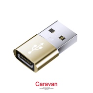 0# Caravan Crew Type C to USB Adapter อะแดปเตอร์หัวแปลง USB-C Male to USB Adapter 2.0 A Female otg t