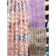 (±66pcs) 6mm grade a5 tube crystals