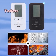 [TeOdw-t] 4-in-1 Carbon Monoxide Alarm Natural Gas & Carbon Monoxide , Propane,Methane Detector Alar