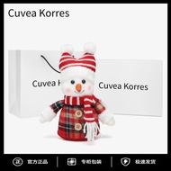 Doll Plush Toy Cuvea Korres New Year Gift Snowman Cute Soft Birthday Decoration Exchange