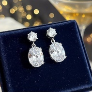 Luckybabys> Women's Drop Earrings Multicolor Rhinestone Elegant Jewelry Long Dangle Glamorous Access