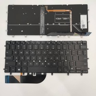 US Layout Laptop keyboard for Dell XPS 13 9343 9350 9360 Inspiron 13 7347 7348 7359 no point with ba
