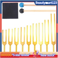 Tuning Forks Set 9Pcs 174/285/396/417/528/639/741/852/963Hz Tuning Fork, Sound Healing Tool Set for 