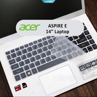 For Acer Aspire E E14 E5-422 432 473 475 476G Keyboard Cover Laptop Silicone Protective Film For A314-32 E1/ES1/EX25/V3 14" Keyboard Cover [CAN]