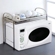 304不鏽鋼 魔術空間 碗盤架 可置於 微波爐 上方　瀝水架跨海大橋