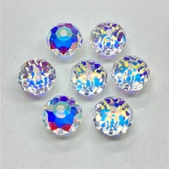 5040 8mm Swarovski Crystal Elements Flat Round