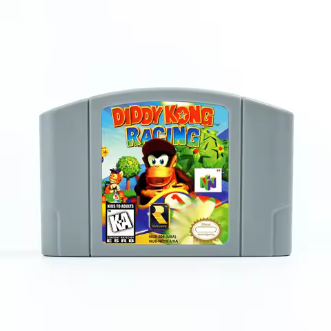 Diddy Kong Racing N64 Cartridge USA EUR Game Card For 64bit Game Consoles