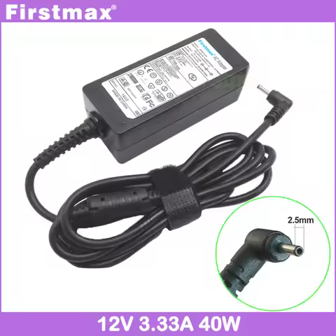 12V 3.33A 40W Laptop Charger for Samsung ATIV Book 9 NP930X2K XE500T1C XE700T1C AA-PA3N40W A12-040N1