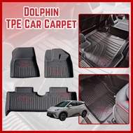 Dolphin Car MAGIC MAT 5D TPE Carpet Car Mat Karpet Kereta