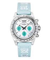 [Creationwatches] Invicta Speedway Forces Of Nature Chronograph GMT Silver Dial Quartz Diver's 49291