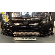 Honda Civic FC Facelift SI Front Bumper Facelift with Original Gloss Black Paint