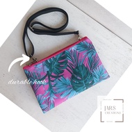 ARWEN Double zipped Sling Bag (Made to order-Bataan Made)