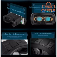 [Fast Shipping]VR BOX Virtual Reality 3D Movie Game Glasses AR Goggle Imax Video Visual Box For Smar
