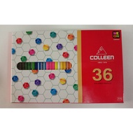 Colleen Colored Pencils Single Head Color 36 Sticks 36 Colors 36 colre Square Stick 775