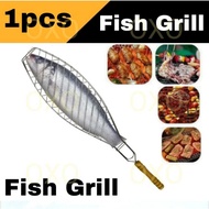 BBQ Mesh Net Grill Fish Fish Grill Net/ BBQ Clipper/ Grill Fish Rack/ Grilled Fish Grill/