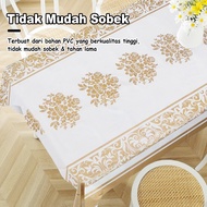 Premium Modern Gold Aesthetic Dining Table Cloth 140X183CM/140X 220CM/140X140CM/120X175CM/ Thick Waterproof Anti-Oil Tablecloth High Quality - D81,2,3,4 -1A - brightstore88z