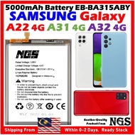 NGS Brand 5000mAh Battery EB-BA315ABY Compatible For SAMSUNG Galaxy A22 4G A225 / A31 4G A315F / A32
