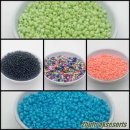 1 Pound Sand Sequin Beads 8/s0 3mm