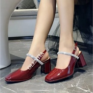 Adult Women's Heels 3cm Luxury High Heels Christmas Hills Hills Heels Shoes Mother 2026 Hils Shandal