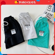 Magickids boys' short shorts made of fish skin cotton for children 1 2 3 4 5 6 7 years old from 9-30