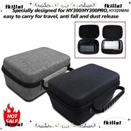 FKILA Projector  Bag, Hard EVA Dustproof Carrying Bag, Portable Scratch-proof Shockproof Anti-fall P