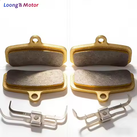 Motorcycle 4-Pack Front and Rear Disc Brake Pads Fit for Sur-Ron Light Bee X & Talaria Bike Sting El