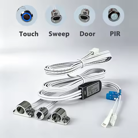 Detachable Cabinet Led Light Motion Sensor Single Door/Double Door Cabinet Sensor Detector Sensor Sw