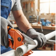 Asaki Heavy Duty PVC Pipe Cutter PVC pipe shear PVC tube cutter PVC pipe trimmer Maximum cutting 42m