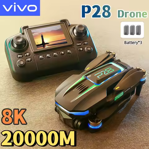 VIVO P28 Drone 8K HD Dual Camera Profesional Aerial Photography Remote Control Aircraft Brushless Mo