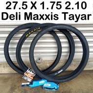 Tyre Tube Mountain Bike 27.5X1.75 2.10 Deli Maxxis Tayar Tuib 27.5 basikal mtb DELI