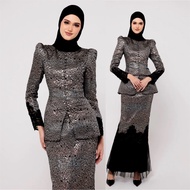 LEEYANARAHMAN SEVERA MINI DOLL Baju kurung mini moden puff sleeve brocade manik lace baju raya 2026