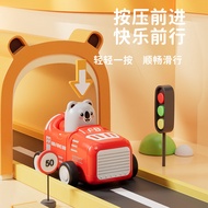 Children Press Toy Car Boy 3-4 Years Old Press Car Inertial Pull Back Car Baby 6 Months Puzzle Femal
