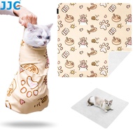 JJC Cat Wrap Self-adhensive Cat Tower Burrito Restraint Blanket Cloth for 0-10kg Large Cats and Smal