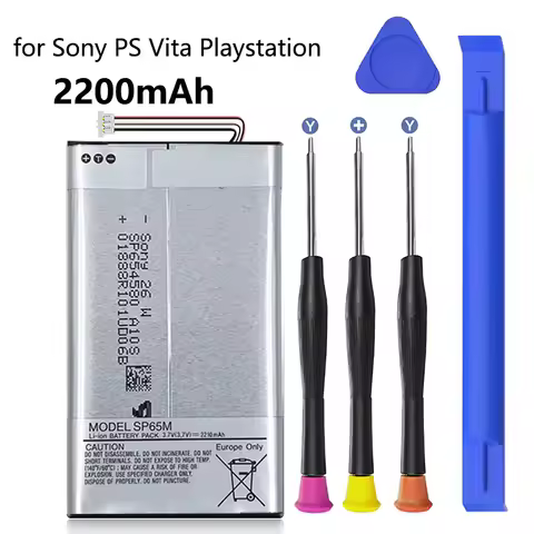 1/2/3PCS 2210mAh SP65M Battery for Sony PS PSV VITA PSVITA 1000 psv1000 PCH-1001 PCH-1101 Console In