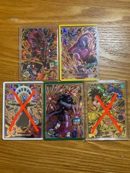 ($50 三張) 港版七龍珠英雄卡(第11彈) 4星卡 — UMT11-048 魔神/ UMT11-056 吉連/ UMT11-057 扎馬斯：合體/ UMT11-068 阿姆祖/ HJT3-SEC2