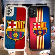 DJ-9 Barcelona FC Silicone Casing black and white for Realme C85 Pro